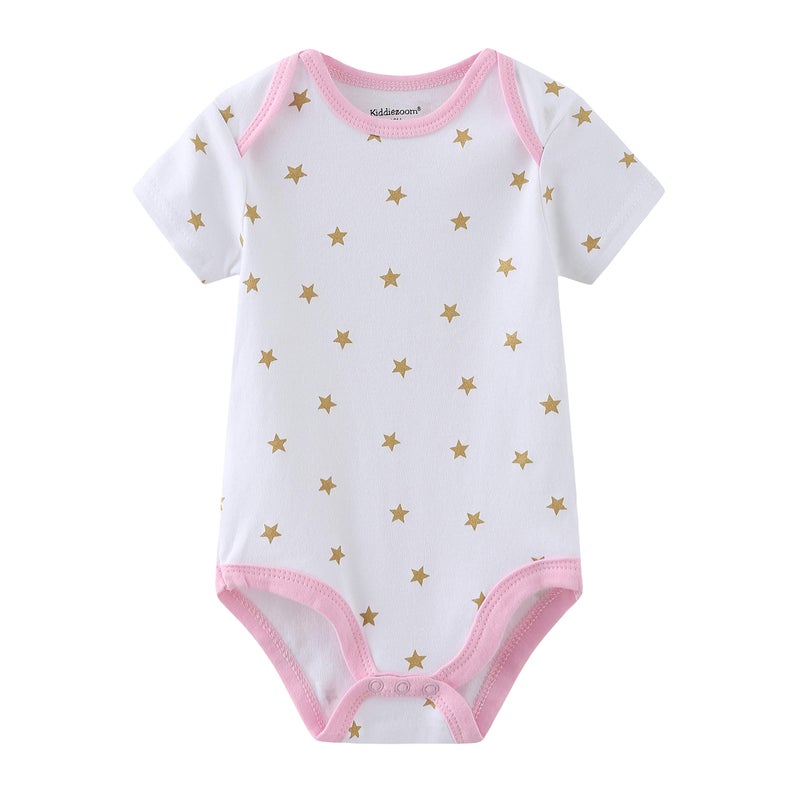 Kiddiezoom Baby Layette Set Baby Boys' 9-Piece Bodysuits Pants Set Toddler Girl Boy Unisex Baby Gift Sets - Image 4